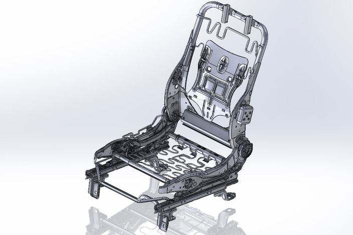 汽车座椅结构设计案例